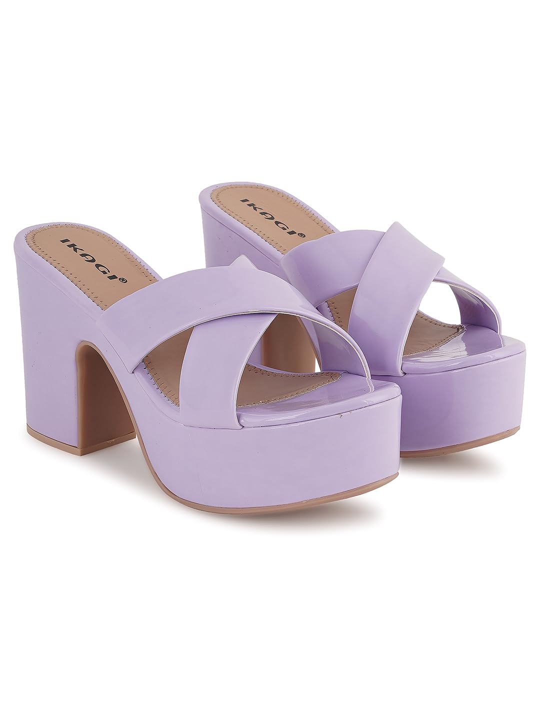 IKAGI Womens Fashion Heels Heeled Sandal (Purple, 7) (B0CV9VRKDY) Amazon Price History, Amazon Price Tracker
