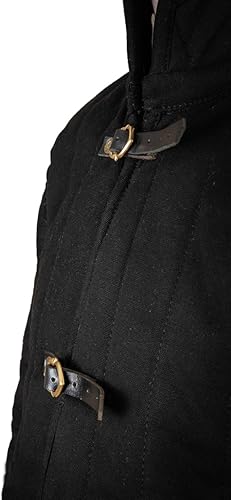 Miniatura 2 de THE MEDIEVALS Abrigo Gambeson acolchado grueso Aketon Chaqueta Armadura