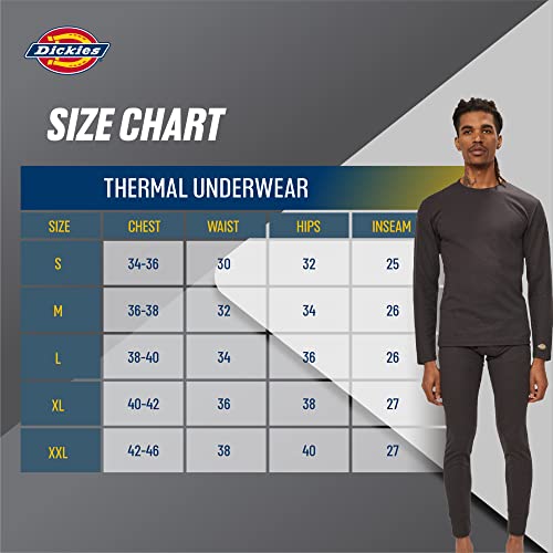 Dickies Men's Thermal Long Johns Set - 2-Piece Cold Weather Base Layer