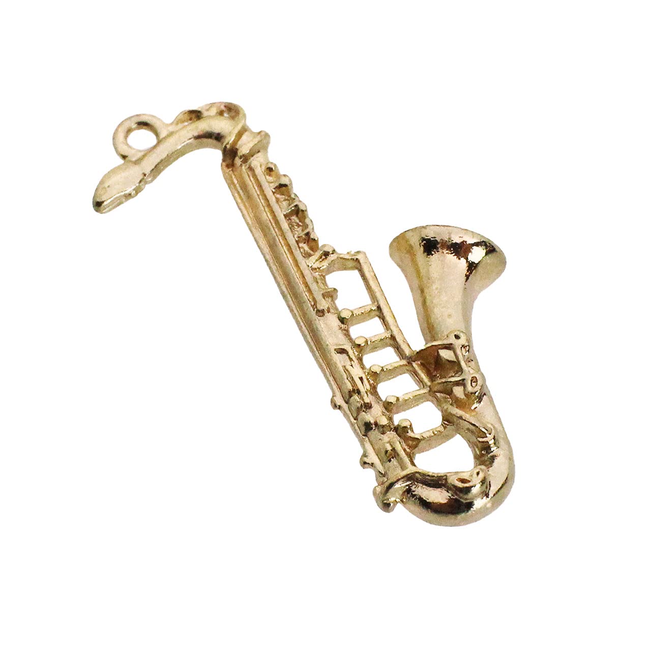 Amazon.co.jp: チャーム キーホルダー 楽器 サックス 43mm×24mm