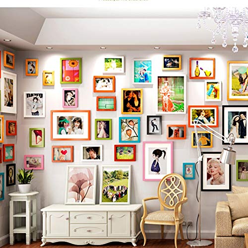 Ajcoflt Moldura de madeira de 8 polegadas, moldura de madeira natural Eco com moldura de acrílico de