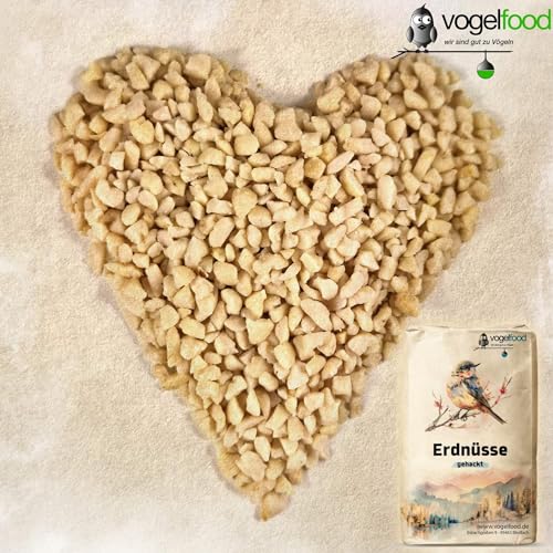 Samore Erdnüsse gehackt 10 kg geviertelt Vogelfutter
