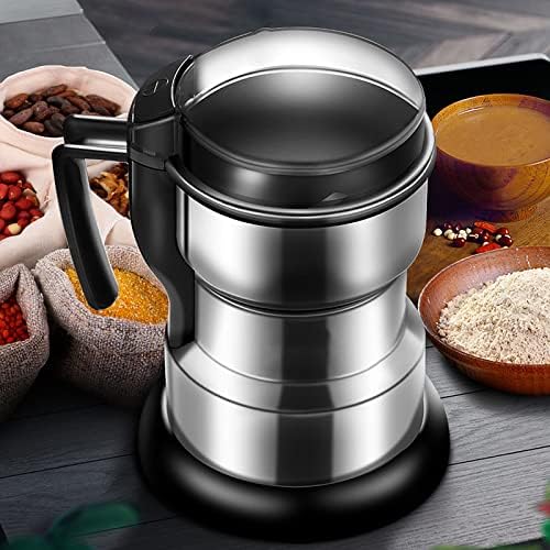 VALINK Multifunction Electric Smash Machine,Multifunction Smash Machine Coffee Bean Seasonings Electric Milling Machine Grinder Stainless Steel for Daily Use