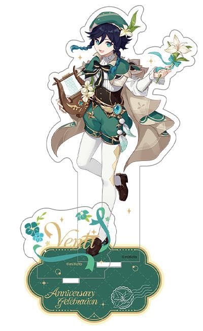 Amazon.co.jp: 原神 公式グッズ 正規品 周年記念 アクリルスタンド (五