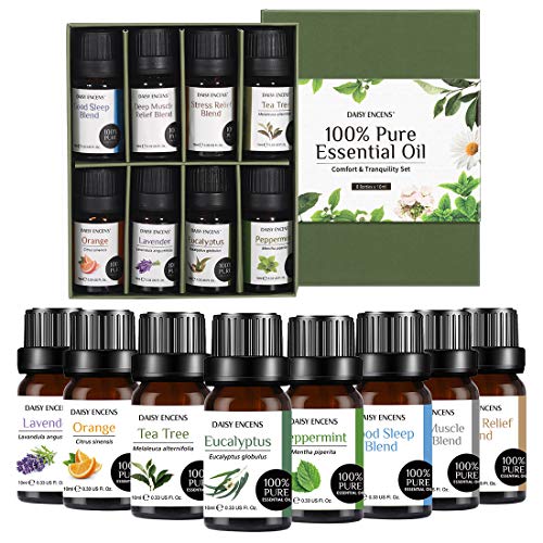 Daisy ENCENS Top 8 - Juego de aceites esenciales