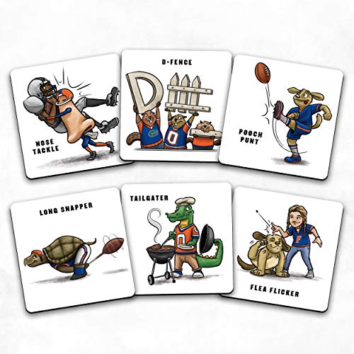 Image of YouTheFan NCAA Officially-Licensed Memory Match Game - Humorous, Team-Specific, Original Hand-Drawn Artwork, Fun for the Whole Family, for Fans Young and Old