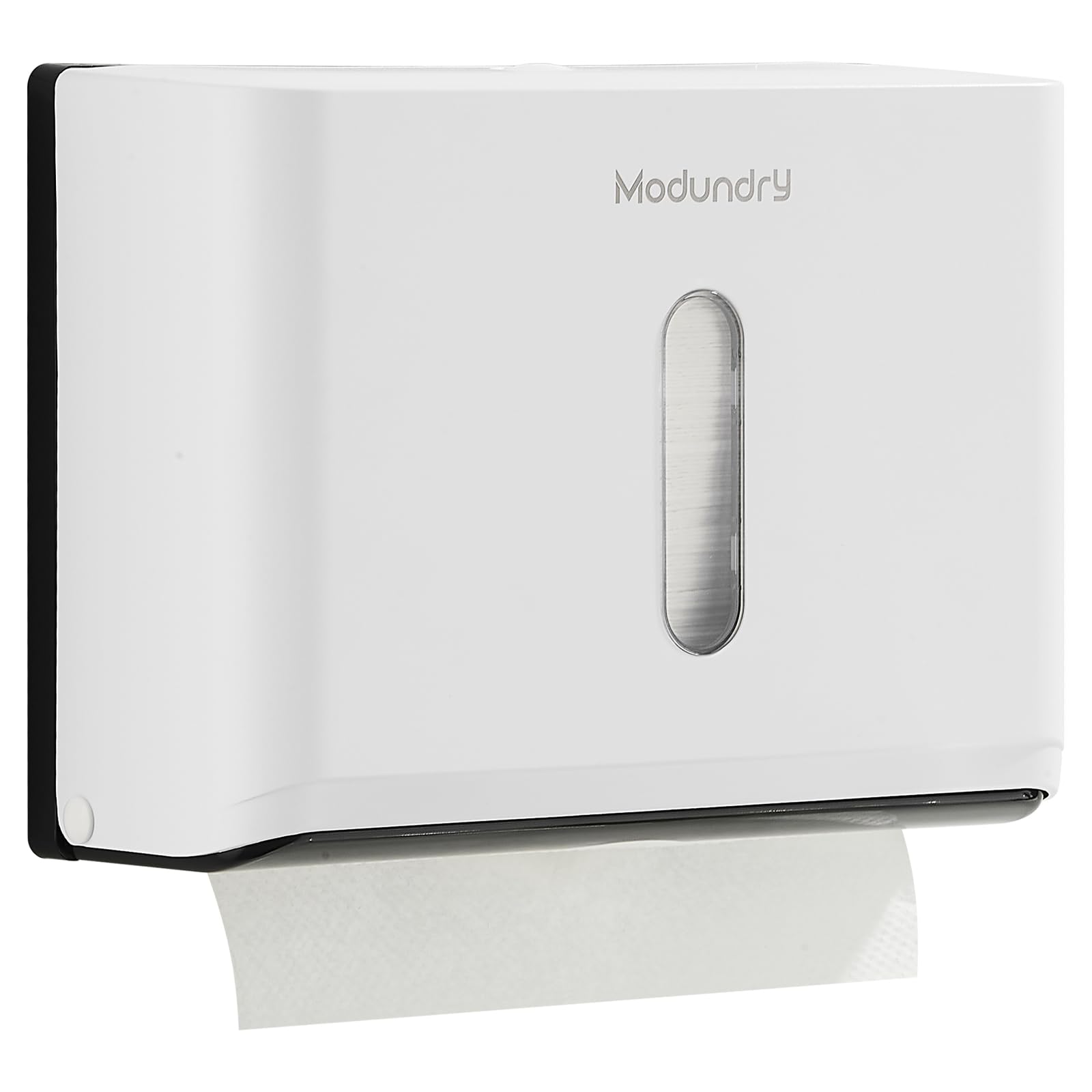 Dispenser Carta Asciugamani a Parete, Dispenser Salviette Bagno da Muro, Commerciale Bagno Cucina,Può Contenere Fino A 200 Fogli, Bianco