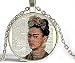 Produktbild Frida Kahlo Halskette mit Kunstdruck, Hochformat, Wörterbuchseite