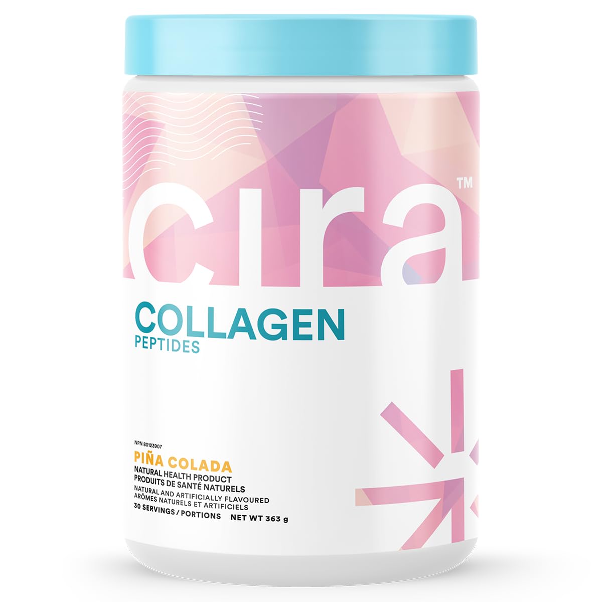 Glow-Getter Collagen Peptides Powder for Women - Hydrolyzed Collagen Powder Type I & III for Nail and Hair Growth, Joint Health, Gut Health, & Brighter Skin - 30 Servings, Pina Colada