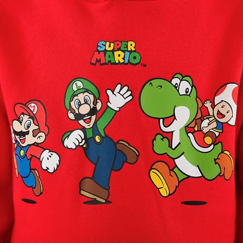 Sweat à capuche Super Mario résistant pour enfants actifs
