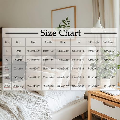 Cambkatl Men's Pajama Sets Button Down Long Sleeve Sleepwear Loose Pjs Bottom Long Pants Comfy Loungewear with Pockets2