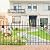 FOREHOGAR Metal Garden Fence 32 in H x 12 ft L, 6 Panels + 7 Stakes Border Dog Fence Panels Animal Barrier, No Dig Garden Fencing for Yard Patio Flower Bed Lawn Outdoor, Arch Black