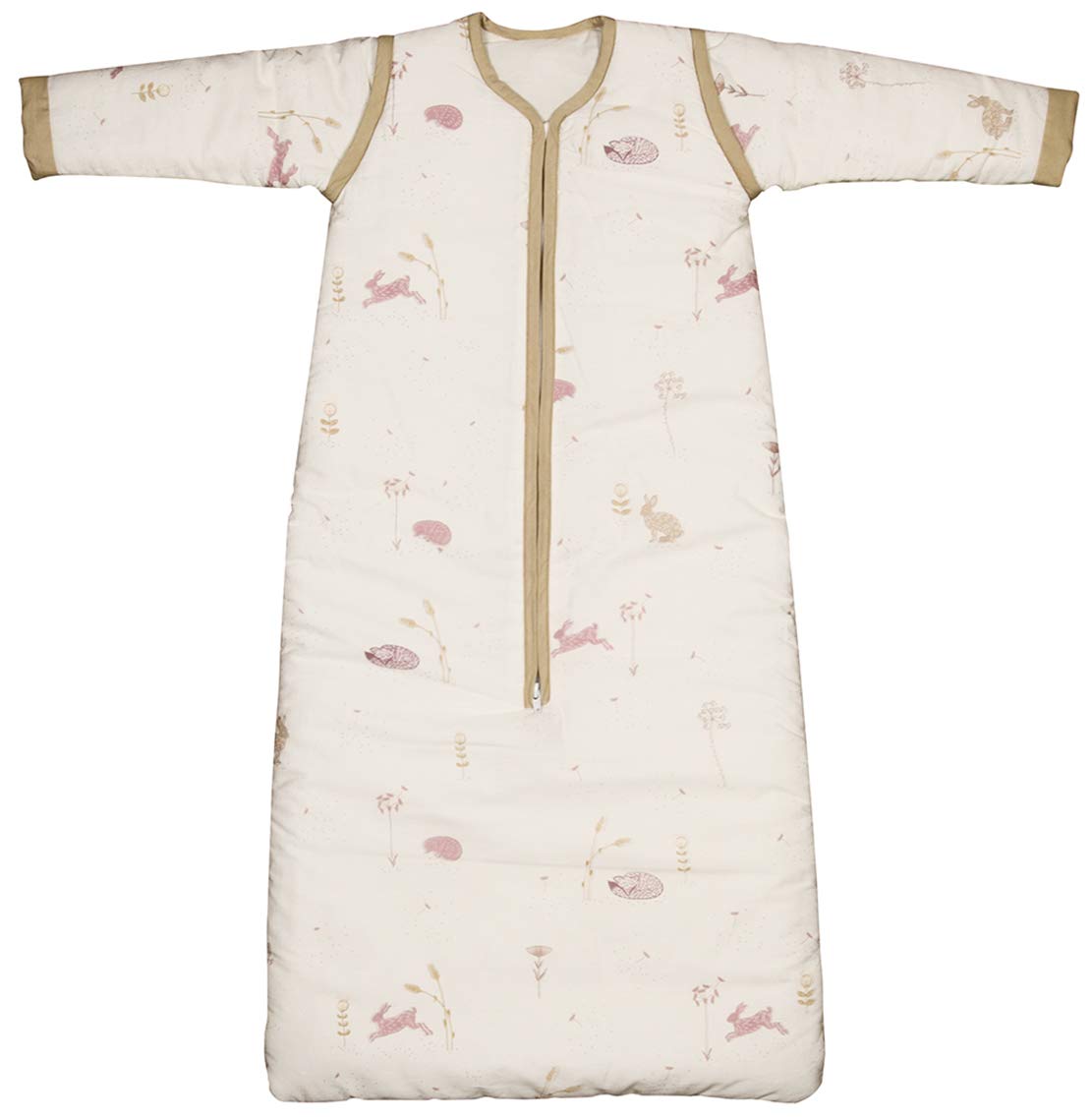 Taftan Hello World Sleeping Bag Winter 70/90 cm Adjustable Pink - Beige