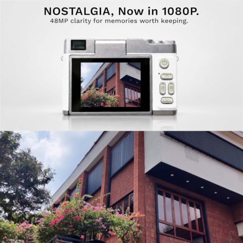 LEQTRONIQ Store LEQTRONIQ PLAYZZ 48MP Digital Camera, White - Image 8