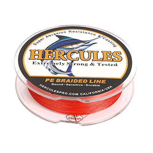 Hercules Super Cast 100M 109 Yards Braided Fishing Line 60 LB Test for Saltwater Freshwater PE Braid Fish Lines Superline 8 Strands - Image 4
