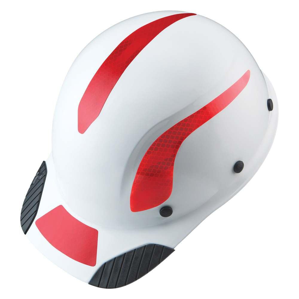 Safety DAX - Calcomanías reflectantes, color rojo, mediano 2
