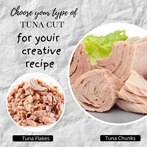 Image of Oceans Secret Tuna Chunks in SunflowerOil 400gm Pack of 2 Canned Tuna Fish | Balanced Nutrition | Heart Healthy | in Sunflower Oil | Premium Cuts Ready to Eat