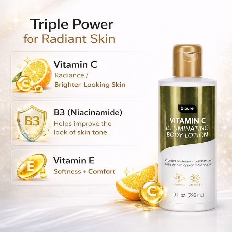 b.pure Vitamin C Body Lotion (2 EA 8 oz) image 4