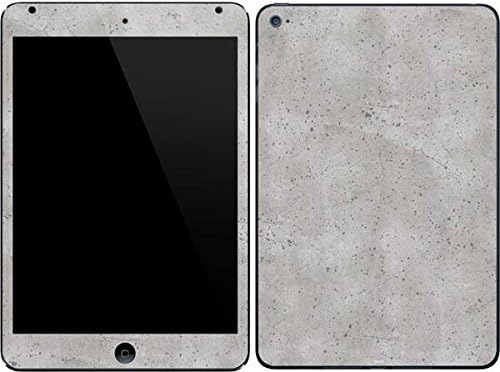 Skinit Decal Tablet Skin Compatible with iPad Mini 4 - Officially Licensed Originally Designed Light Grey Concrete Design