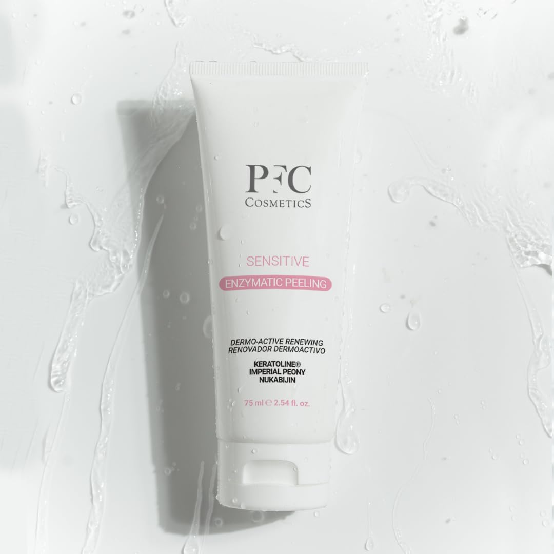 PFC Cosmetics - Crema Exfoliante mujer Facial. 75ml.Todo Tipo de Pieles y Especialmente Pieles Sensibles. Poros Limpios y Menos Visibles en la Cara. Iluminador. Estimulante. Energizante. Antiedad
