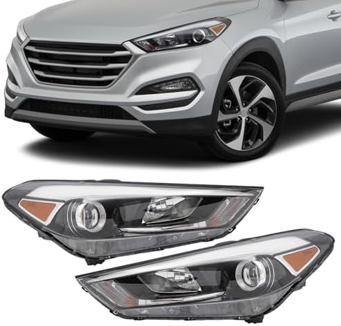 Amazon.com: Veloqua For 2016 2017 2018 Hyundai Tucson Halogen Driver ...