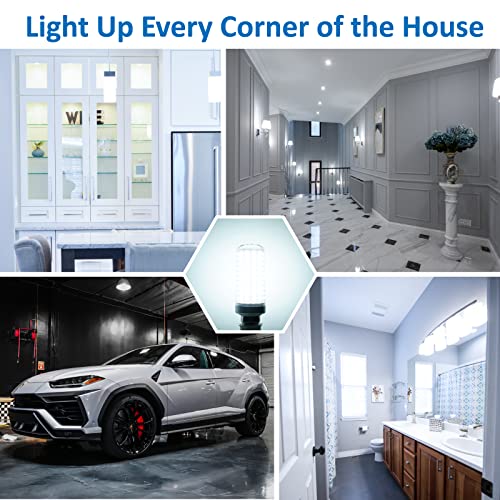Luxvista B22 Bayonet LED Bulb, 25W Corn Light, 6000K Daylight White, 180W Incandescent Equivalent, 1800LM, Energy Saving - Image 2