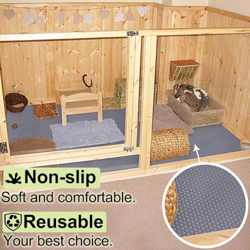 Tcypuhl Washable Guinea Pig Bedding Cage Liner Waterproof Rabbit Bedding thumb #3