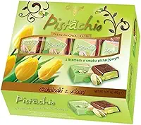 Chocolate Premium Com Pistache - Importado Da Polônia 400g