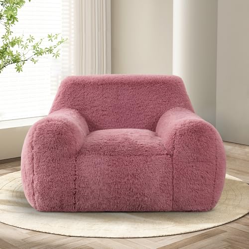 Hobestluk Bean Bag Chair Giant Bean Bag Chairs for Adults, Bean Bag Sofa Chair with Armrests,...