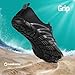 SEEKWAY Water Shoes for Women Adult Quick-Dry Aqua Sock Barefoot Men for Beach Swim River Pool Lake Hiking Kayaking Surfing Gradient Dark Grey