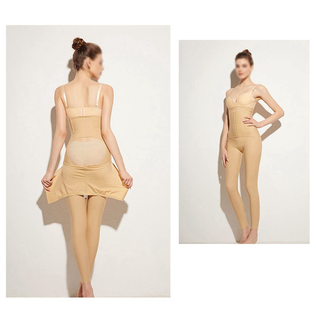 Shapewear per Le Donne Shaper per Il Controllo della Pancia Copertura della Coscia e della Schiena Busto Body Sollevatore di Testa a Busto Aperto