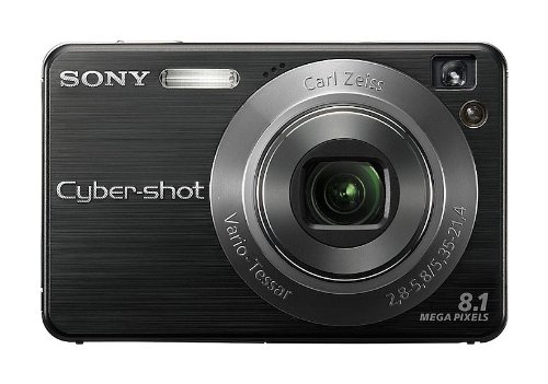 Sony Cyber-shot DSC-W130 Appareil photo numérique compact stabilisé 8.1 Mpix zoom optique : 4 x Ecran LCD de 2.5'' sortie HD noir