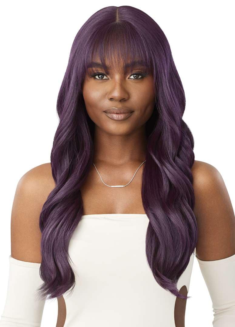Outre Lace Front Wig - Melted Hairline - Matilda (JET BLACK 1)