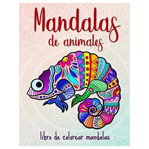 Mandalas de animales: 50 mandalas de animales para niños a partir de 10 años, creatividad, relajación y concentración