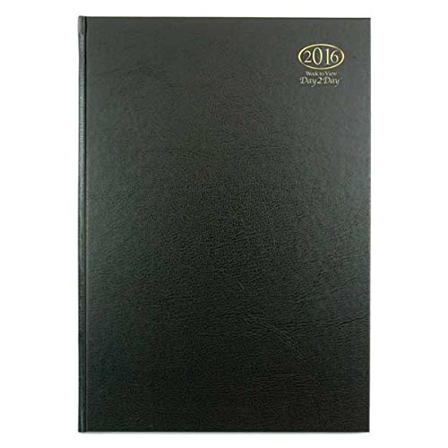 1 x Black Hardback A5 Week To View Diary 2017