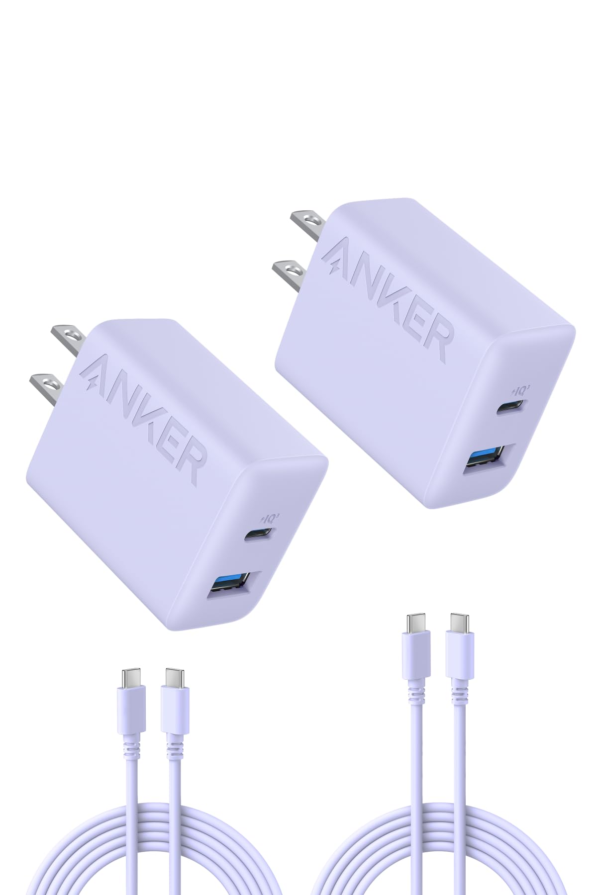 Anker Charger (20W, 2-Port) with USB-C &…