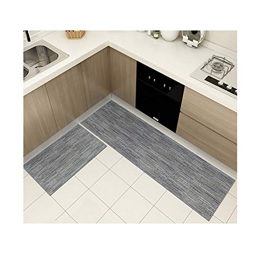LIXIONG Tapis Cuisine AntidéRapants Avec Support Tpe Absorbant D'Eau Tapis Passage Lavable pour Cuisine Chambre Salle Bain, Format Personnalisé (Color : A, Size : 40cmx60cm) Cover