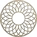 Ekena Millwork 22"OD x 7 1/2"ID x 3/8"T Cannes Wood Fretwork Pierced Ceiling Medallion, Hickory