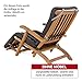 HAVE A SEAT Living - Auflage für Deckchair 190x50 cm - Bequeme Liegestuhl Auflage, 8 cm Dick - Waschbar bis 95°C, Orthopädisch, Wetterfest - Made in Germany (190x50 cm, Grau/Anthrazit)