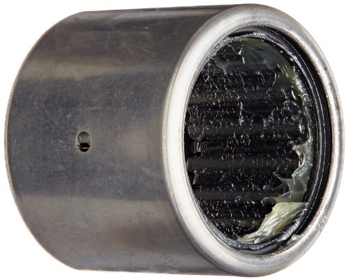 Koyo JHTT-1618-OH Needle Roller Bearingd Drawn Cup, Open End, Double Sealed, Oil Hole, Steel Cage, Inch, 1