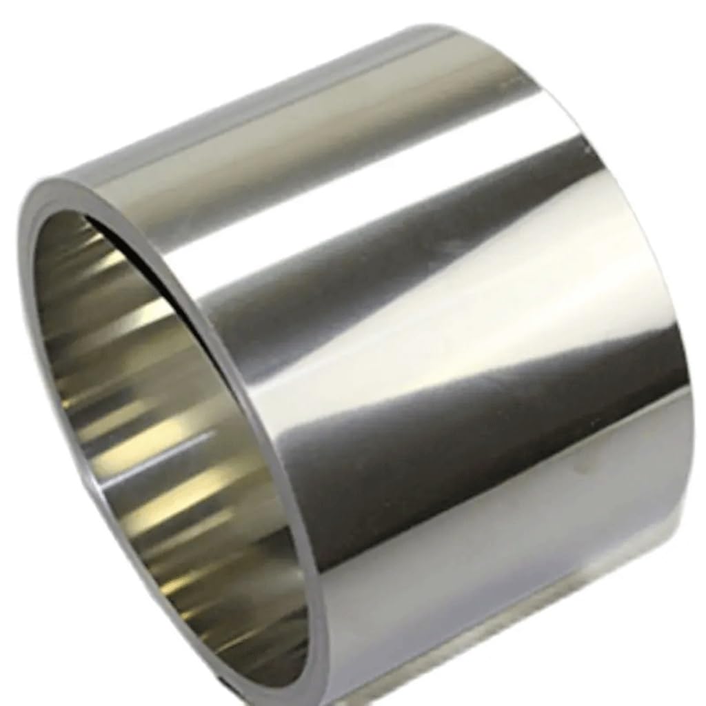 Rouleaux de Feuille métallique, Bande de cale en Acier Inoxydable, 1M, for la Fabrication moules, Plaque tôle(0.02X100X500mm 1pc)