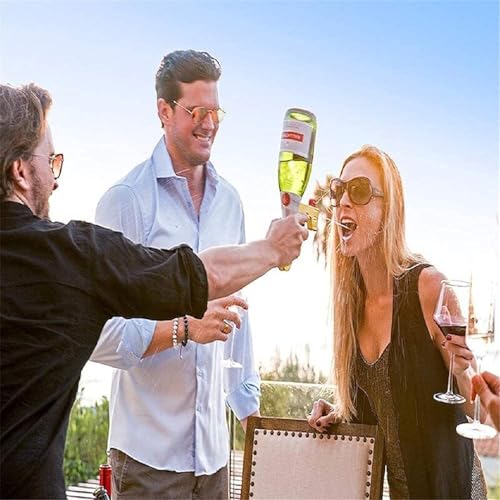 Pistola de champán con eyector integrado para servir bebidas de forma divertida 8