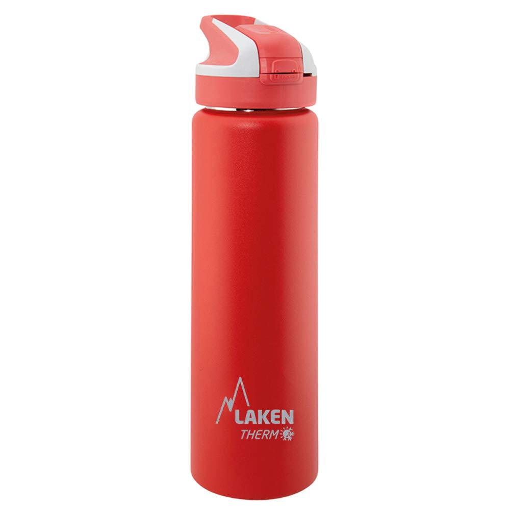 Laken Çelik 18/8 Summit Termos Şişe 0,75L - Kırmızı