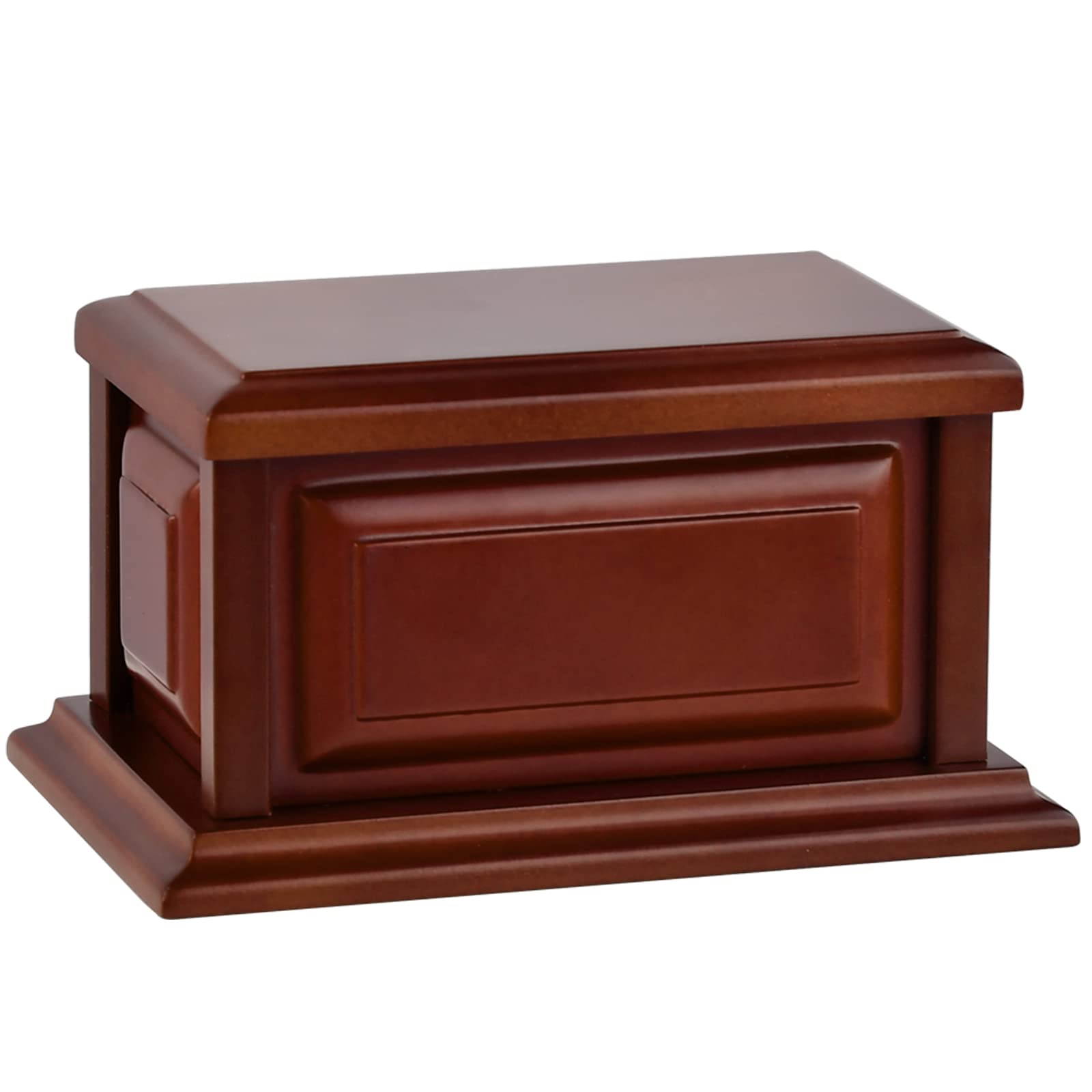 MAKEY'S Extra Small Keepsake Urns for Human Ashes, Professional Wood Urn for Ashes, Cremation Urn for Funeral