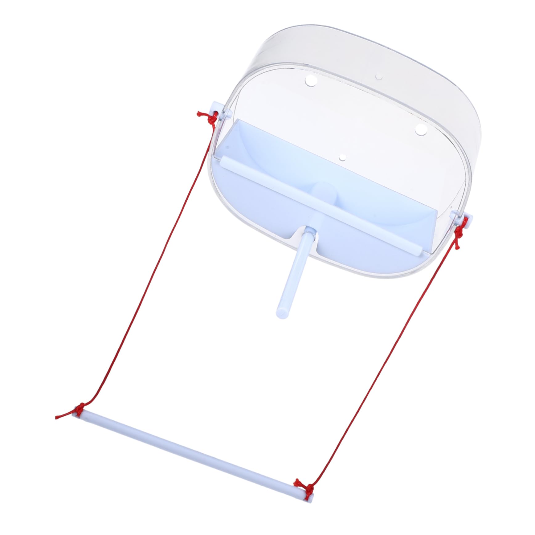 Mipcase 5 Set Mangiatoia Per Uccelli Alimentatore a Finestra Mangiatoia Per Pappagalli Con Ventosa Finestra Delle Mangiatoie Per Uccelli Mangiatoie Per Uccelli Per Finestra P.s Bianca