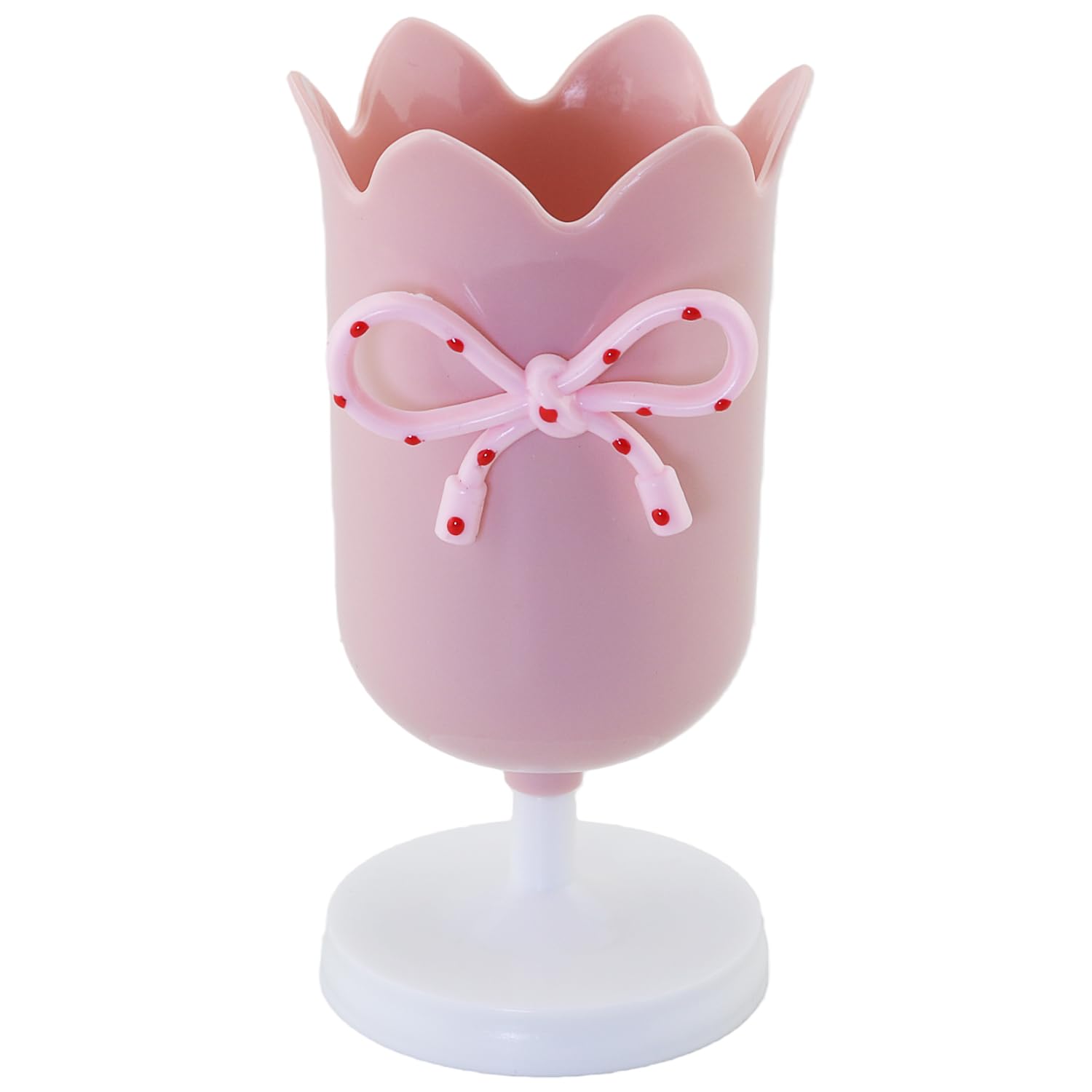 Idée cadeau pot à crayons tulipe rose mignon pour anniversaire et rentrée scolaire