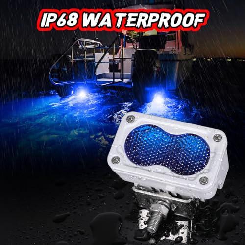 Image of Blue LED Pod Lights Hunting Fishing Emergency Signal Lights