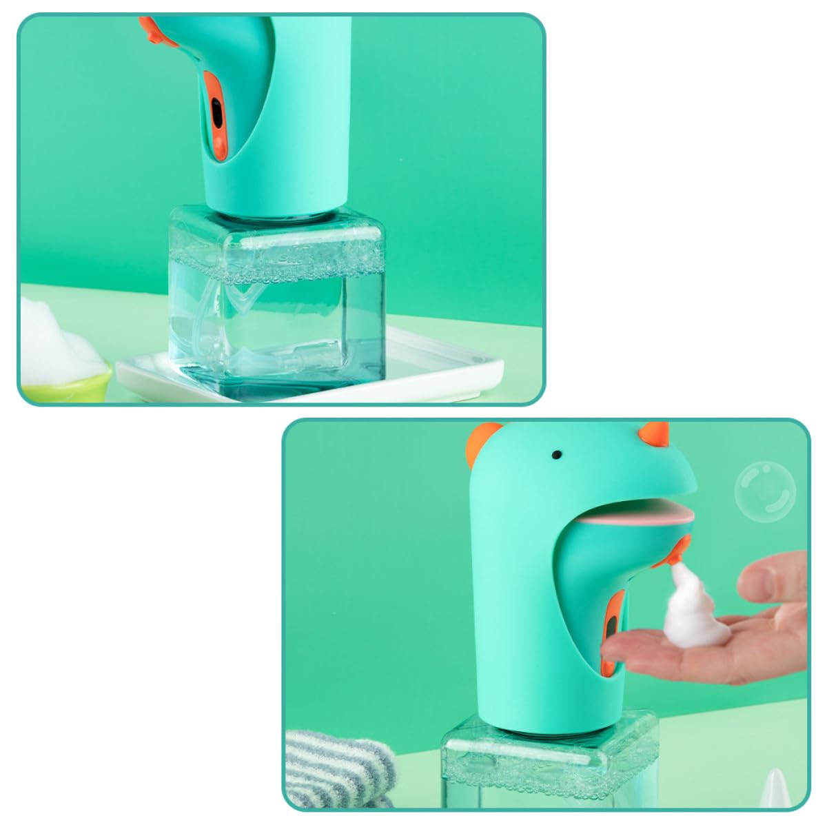 Automatischer Dinosaurier 250ml Schaumseifenspender für Kinder