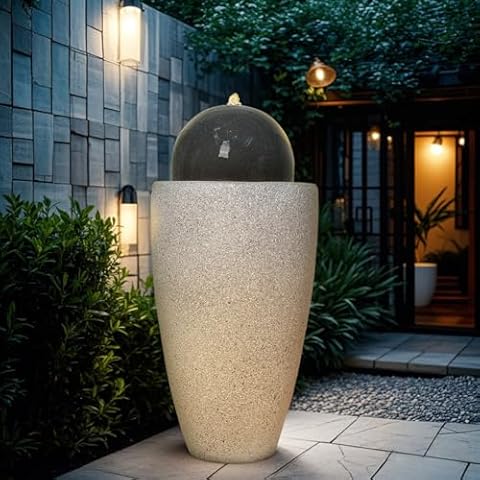 Smilkat 25.59" H Garden Fountain Cover