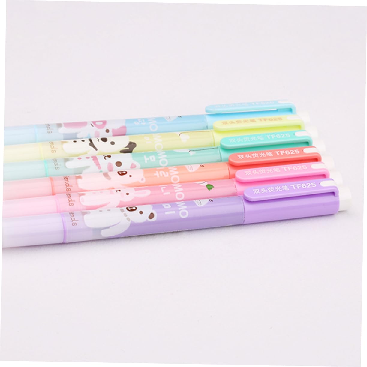 Lurrose 18pezzi Evidenziatori Doppi Fluorescente Marcatori Per e Scuola Per Note e Creativi